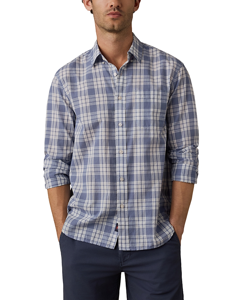 Faherty Weightless Cotton Plaid Shirt