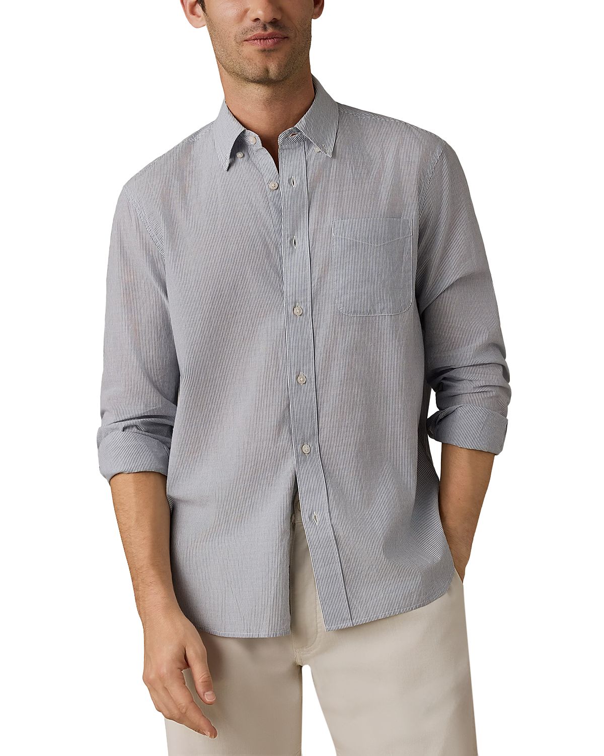 Faherty Weightless Cotton Plaid Shirt
