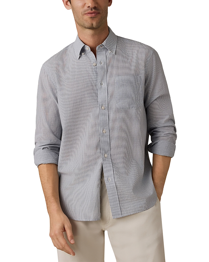 Faherty Weightless Cotton Plaid Shirt
