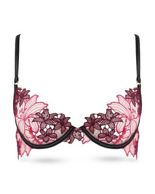 Calantha Wired Embroidered Bra - thumbnail 3