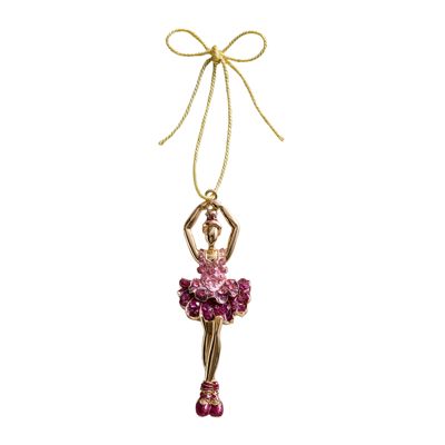 Baublebar Baubelbar En Pointe Ballerina Ornament In Multi