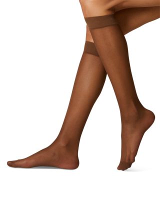 Sheer Knee High Socks, Pack of 3