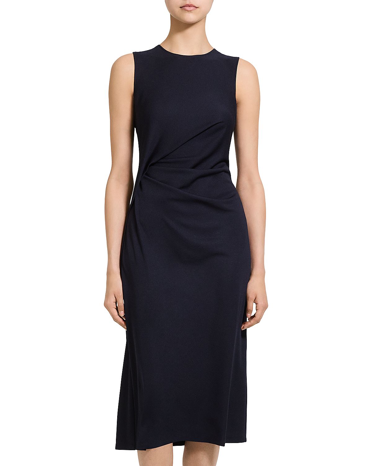 Theory Drape Tuck Sweater Dress