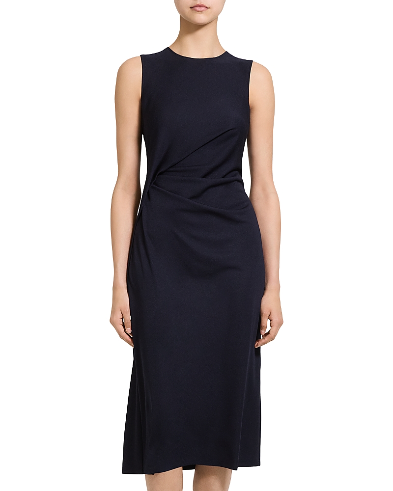 Theory Drape Tuck Sweater Dress