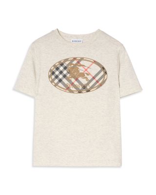 Girls' Check Knight Stamp Cotton Tee - Little Kid, Big Kid