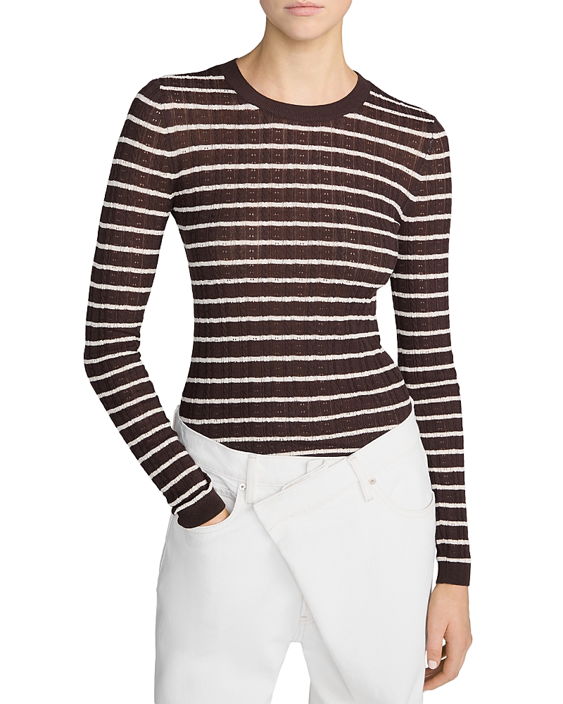 Frame The Pointelle Knit Top