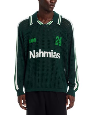 Relaxed Logo Cotton Soccer Jersey