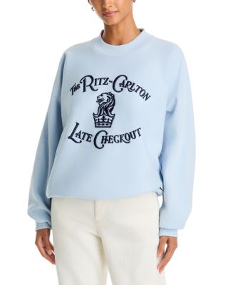 Ritz Carlton Logo Graphic Cotton Sweatshirt