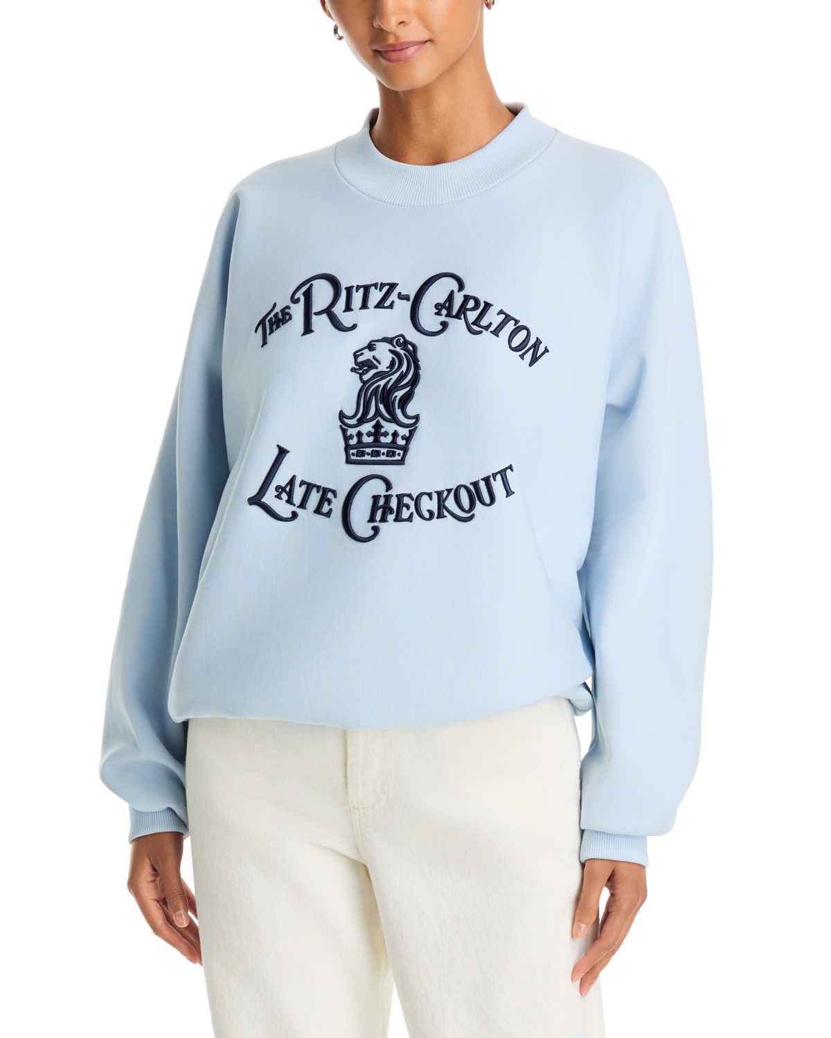 Ritz Carlton Logo Graphic Cotton Sweatshirt