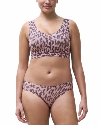 Padded V Neck Wirefree Bra