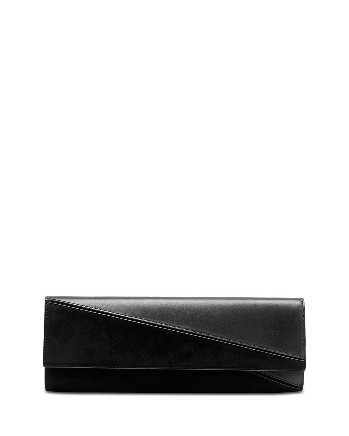 Proenza Schouler Hex Leather & Suede Clutch