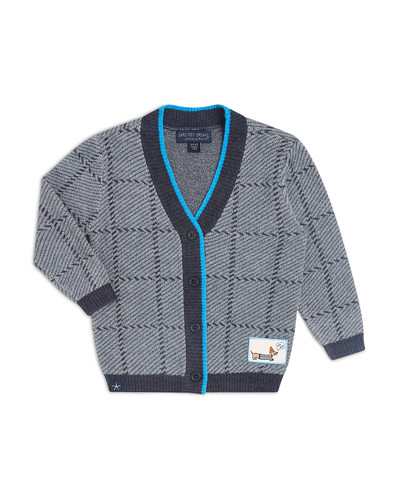 Barefoot Dreams Boys' Plaid Cardigan - Little Kid