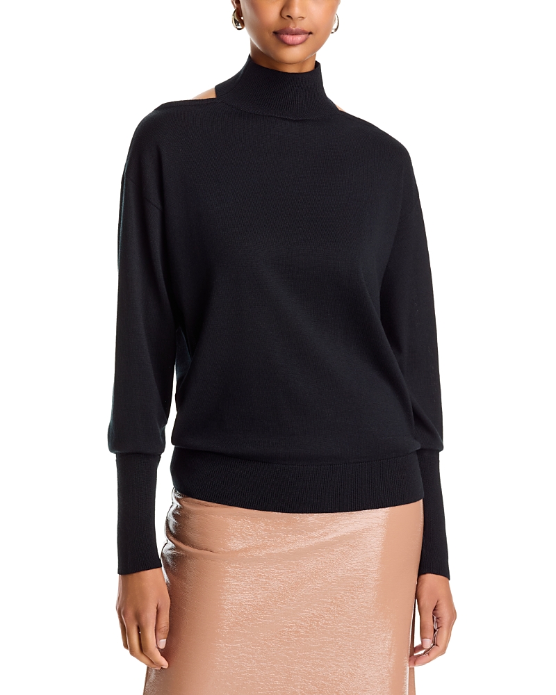 Courreges Merino Wool Cut Out Sweater