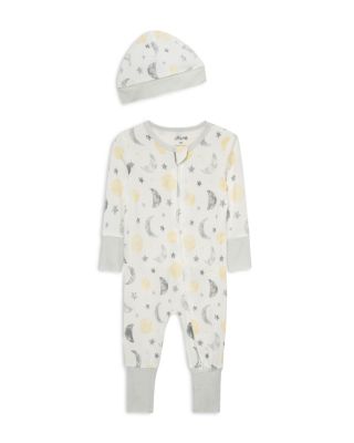 Unisex Moonlight Coverall and Hat - Baby