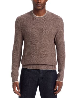 Jacquard Wool Cashmere Crewneck Sweater - Exclusive
