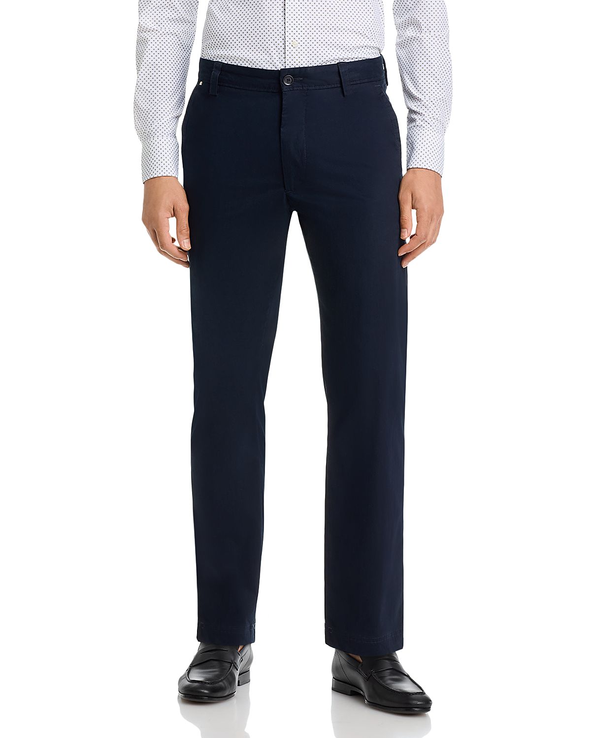 Boss Kent Straight Fit Cotton Blend Pants