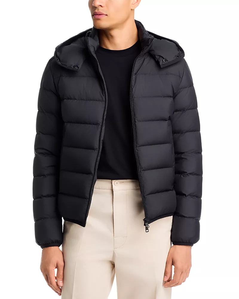 Moncler Montbrocq Hooded Short Down Jacket
