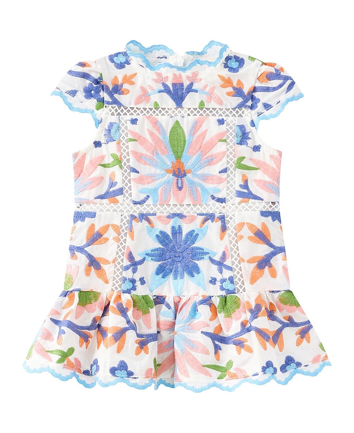 Marlo Kids Girls' Sarah Embroidered Mini Dress - Baby
