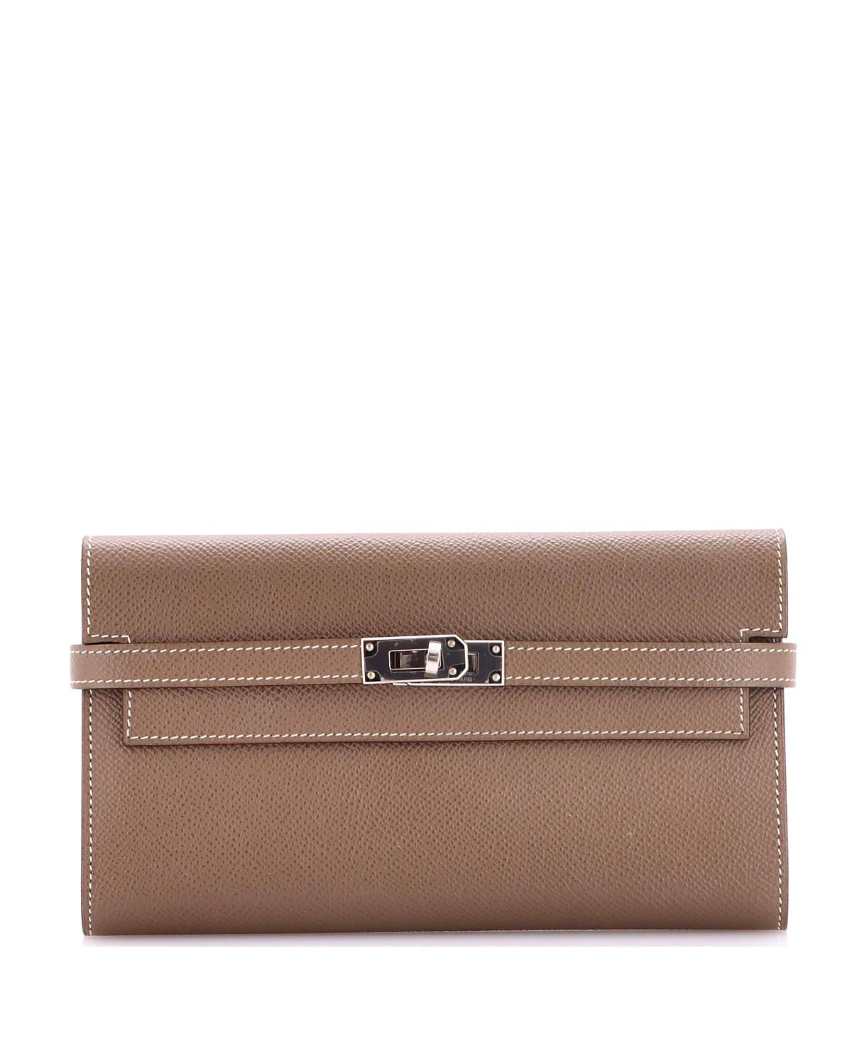 Pre-Owned HERMES Long Kelly Wallet Epsom