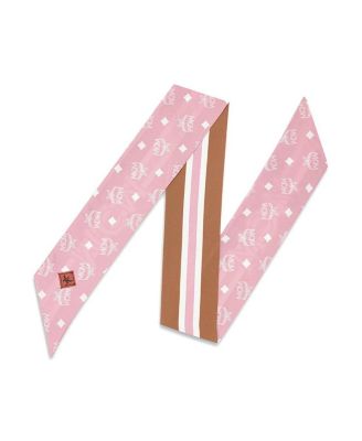  Monogram Print Petite Scarf in Organic Silk