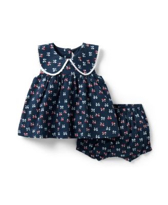  Girls' Bow Matching Set - Baby