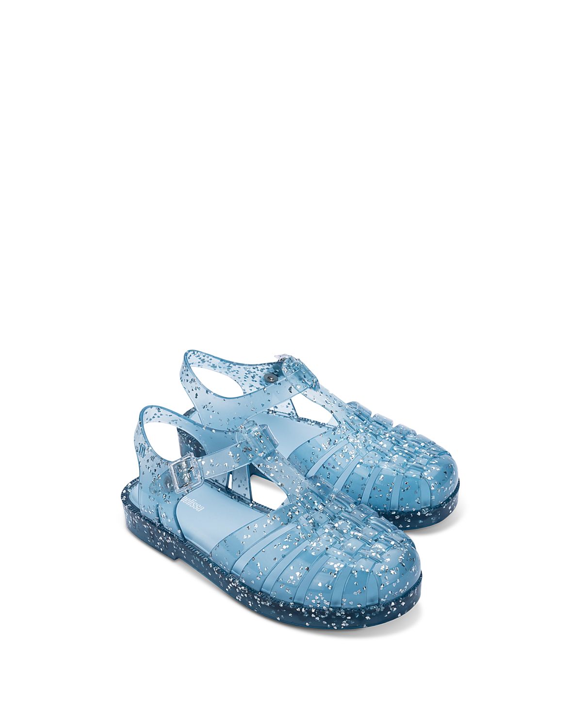 Mini Melissa Girls Possession Shiny Elements Ii Jelly Sandals - Little Kid, Big Kid