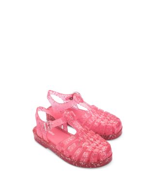 Mini Melissa Girls Possession Shiny Elements Ii Jelly Sandals - Little Kid, Big Kid