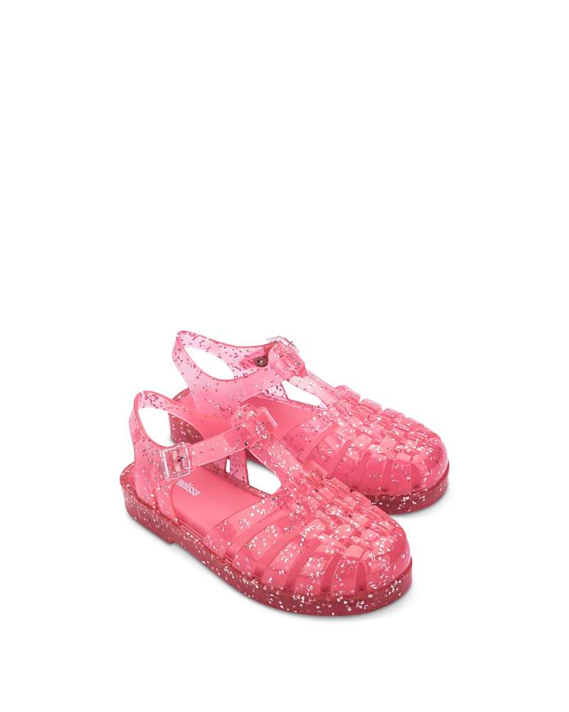 Mini Melissa Girls Possession Shiny Elements Ii Jelly Sandals - Little Kid, Big Kid