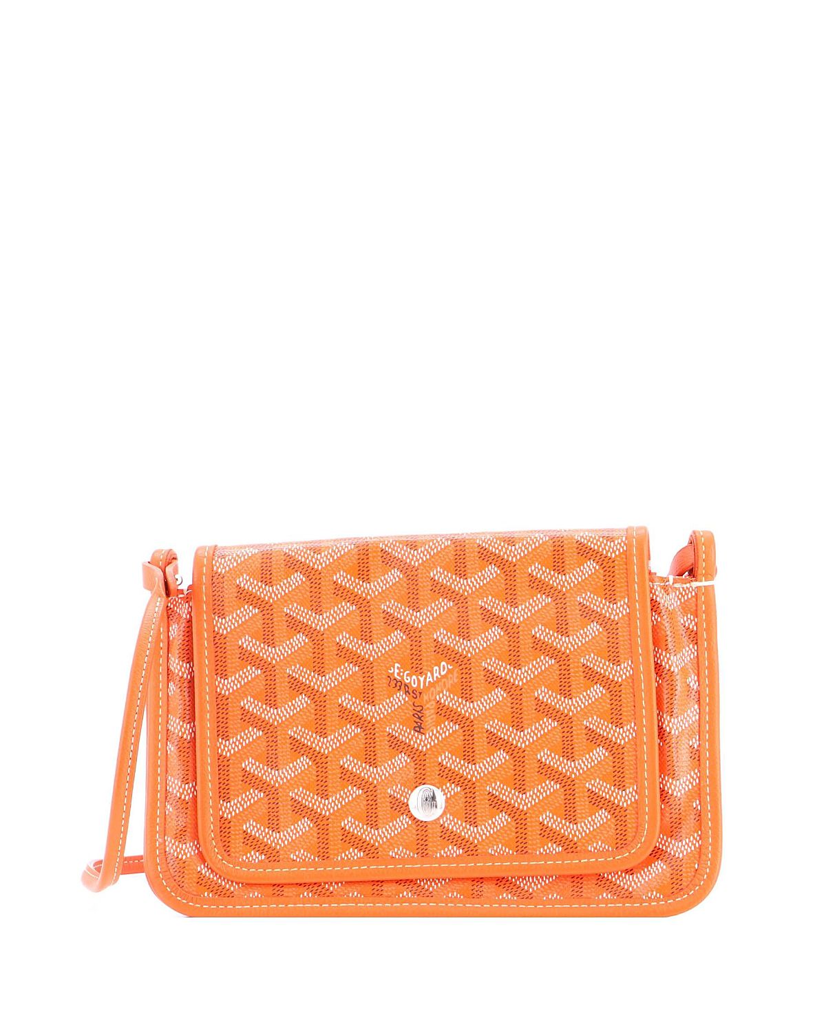Pre-Owned Goyard Plumet Clutch Wallet Coated Canvas