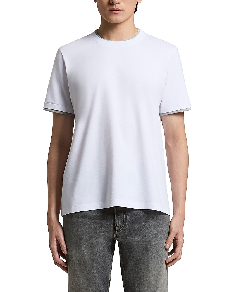 Peserico Regular Cotton Crewneck T-Shirt