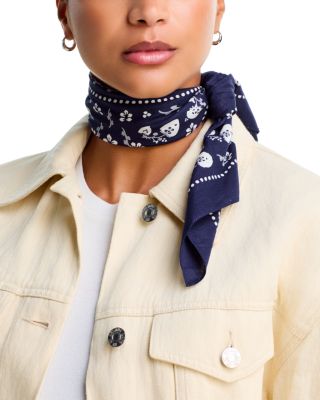 Floral Western Bandana