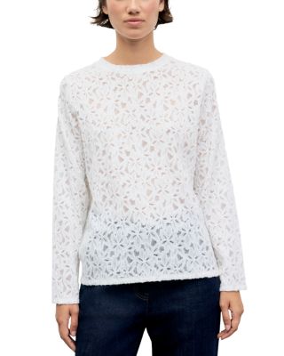 Baby Textured Burnout Pattern Top
