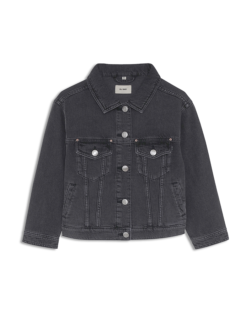 DL1961 Girls' Jordyn Denim Trucker Jacket - Little Kid, Big Kid