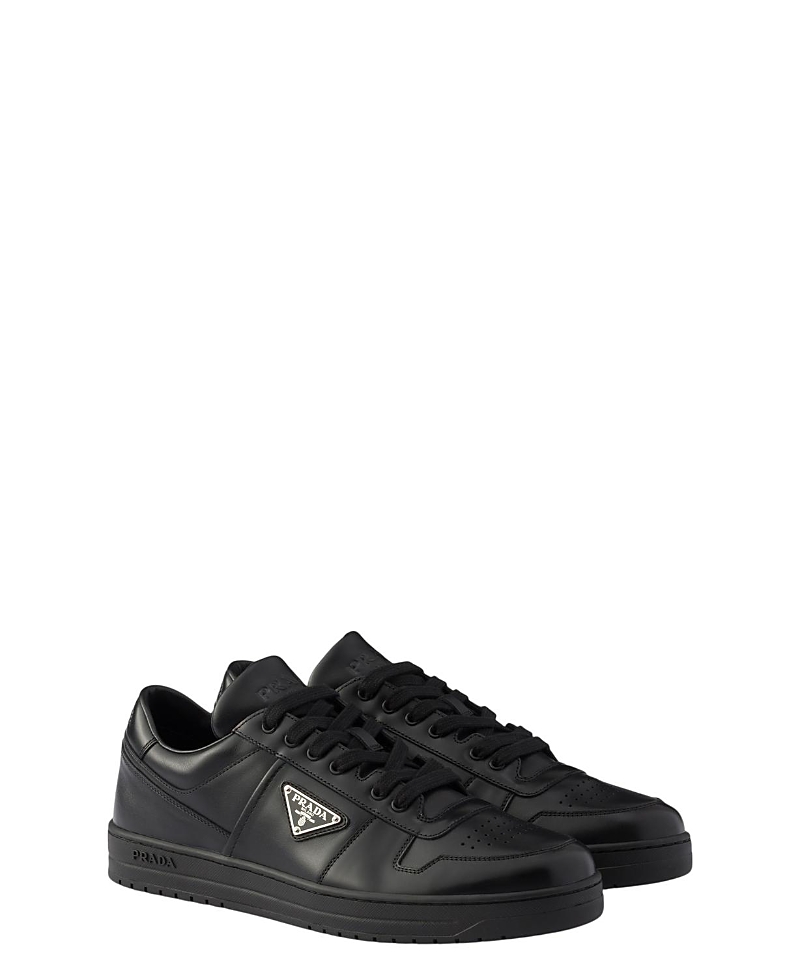 Prada Men's Downtown Leather Sneakers