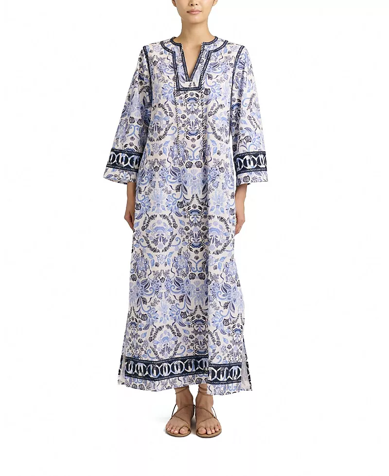 Cartolina Yvonne Printed Caftan