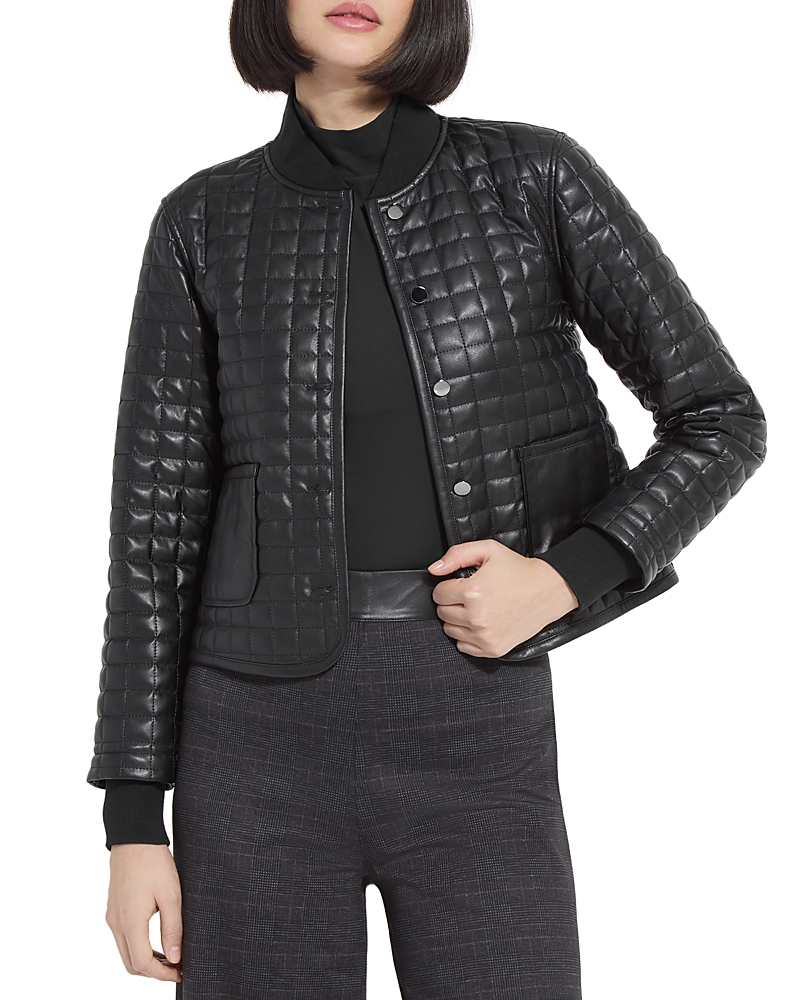 Lysse Agnes Quilted Faux Leather Jacket