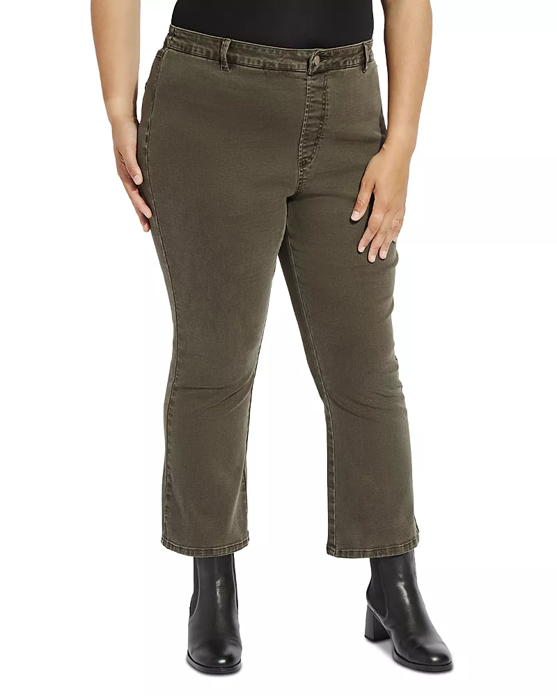 Lysse Plus Estelle Everyday Flare Ankle Pants