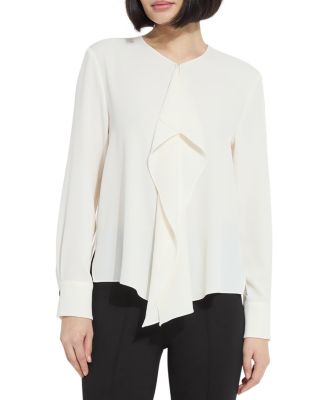 Celeste Ruffled Front Blouse
