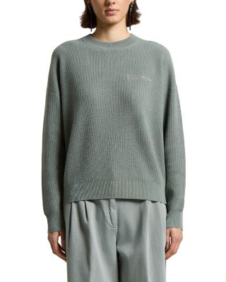 Wool Silk & Cashmere Pocket Sweater