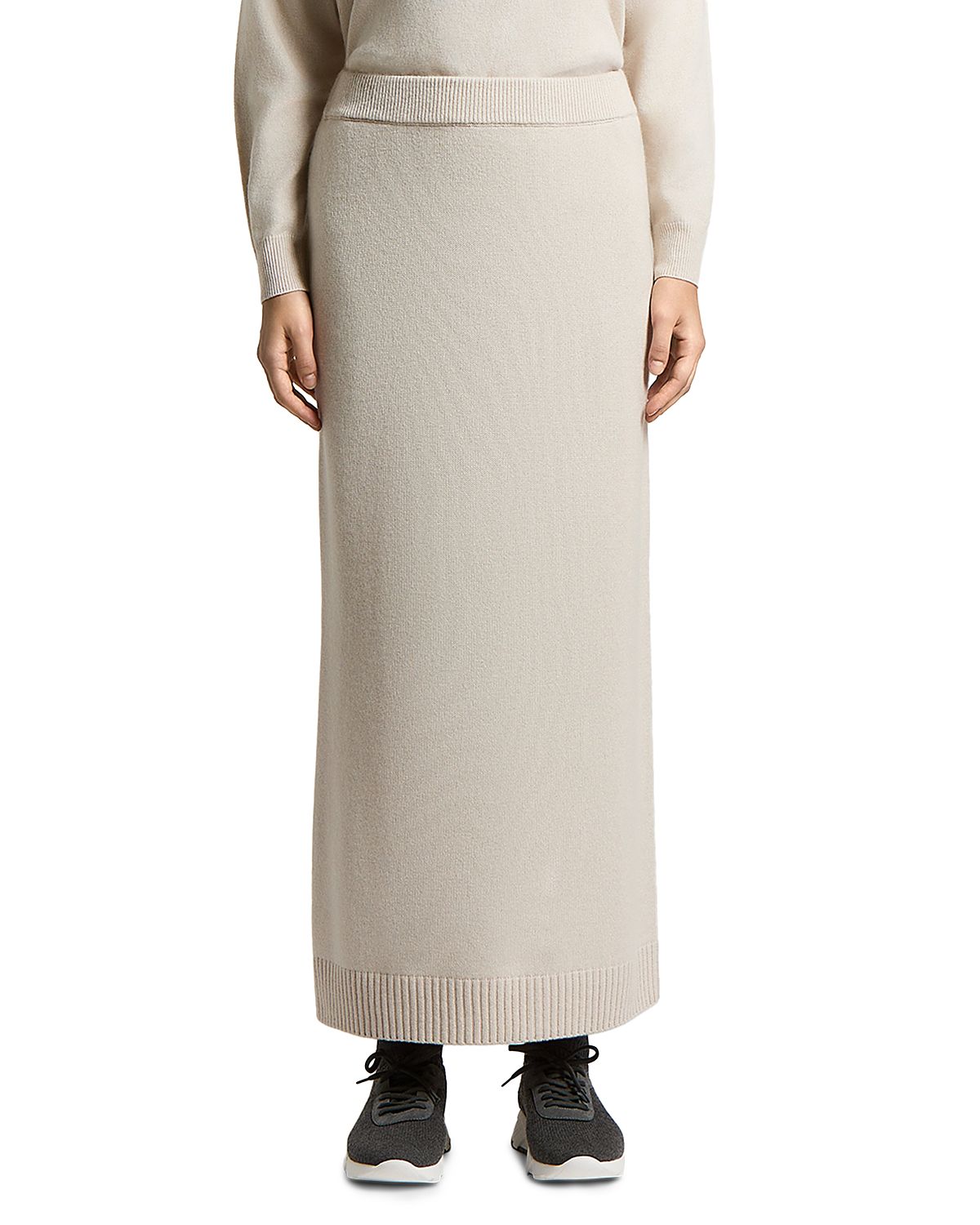 Peserico Wool, Silk & Cashmere Knit Skirt