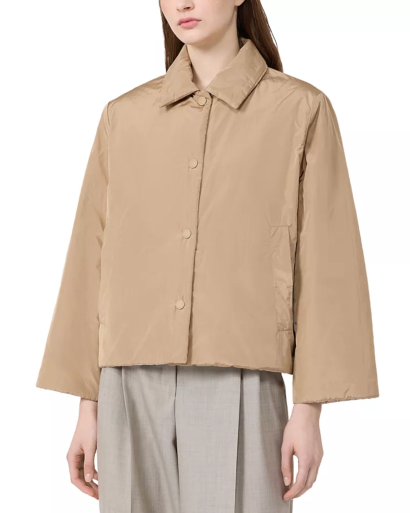 Weekend Max Mara Wkdfalena Collared Reversible Jacket