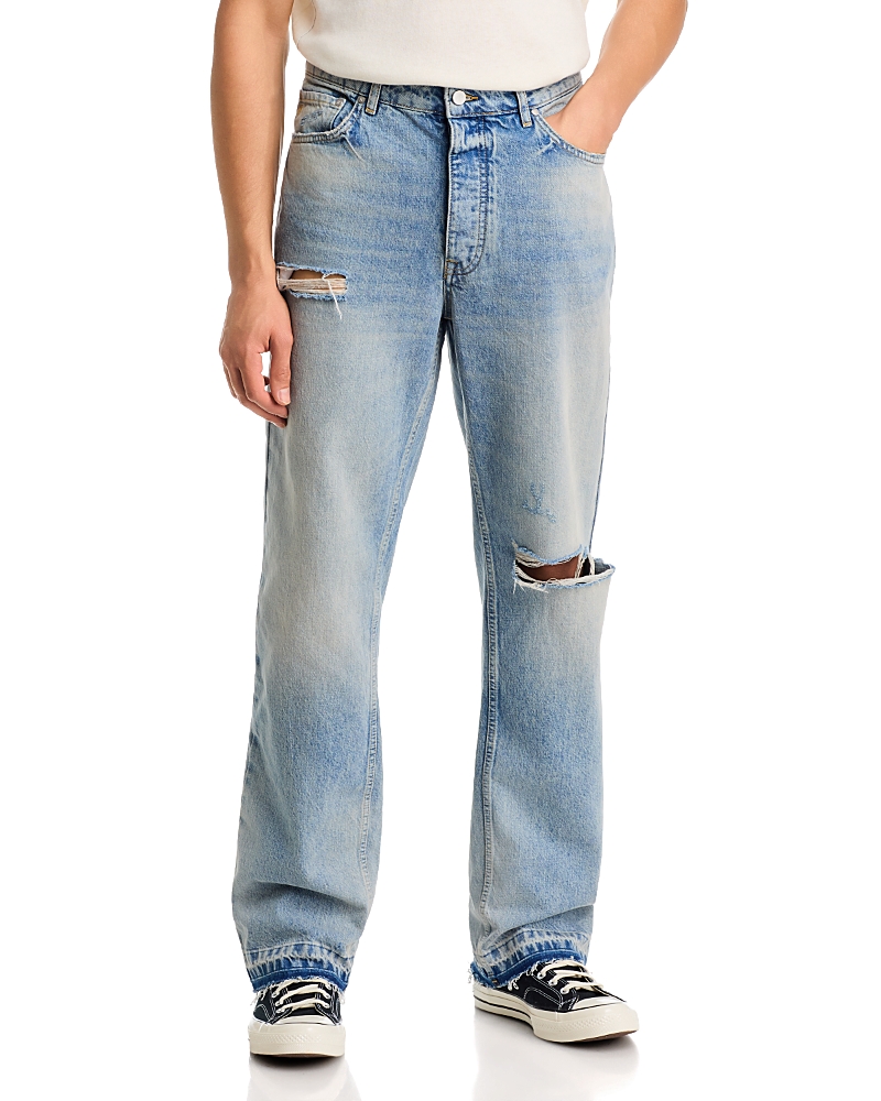 Represent Heaton Regular Fit 31.5 Jeans in Light Vintage Blue