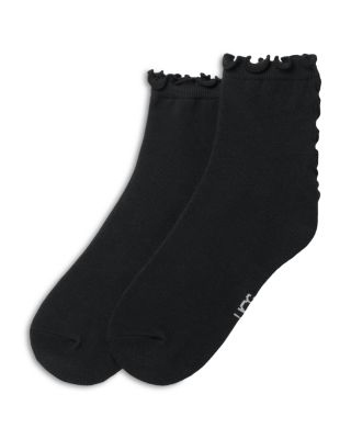 Karsyn Lettuce Edge Quarter Socks