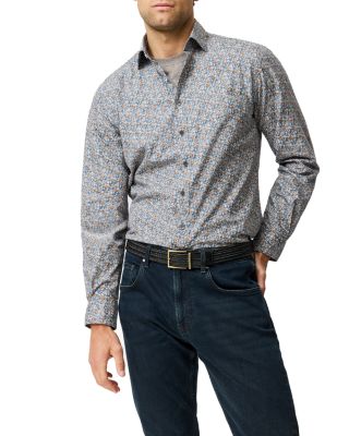 Lancashire Creek Floral Print Long Sleeve Shirt