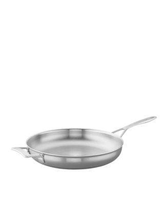  Industry 5 Stainless Steel Fry Pan with Helper Handle, 12.5"