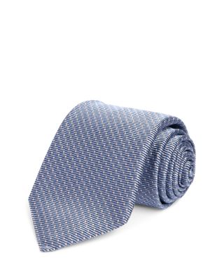Silk Classic Dot Grid Tie