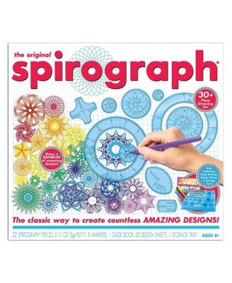  The Original Spirograph Drawing Kit w/ Markers & Guide Book, Ages 8+