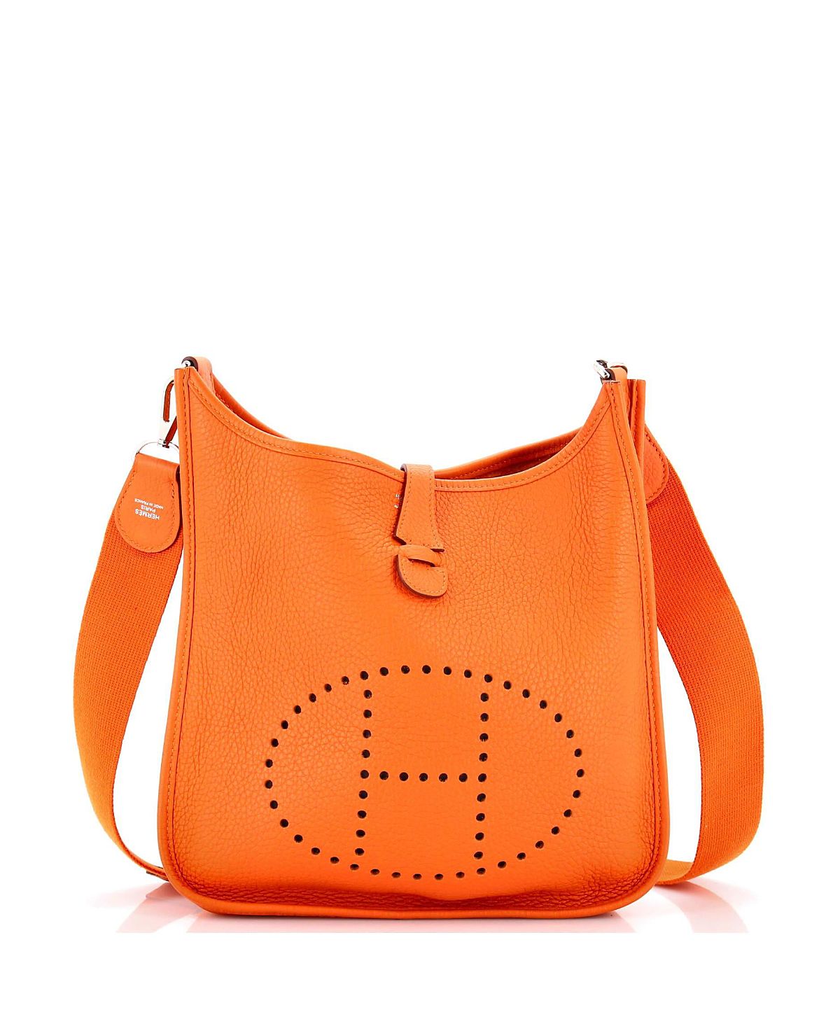 Pre-Owned HERMES Pm Evelyne Bag Gen Iii Clemence