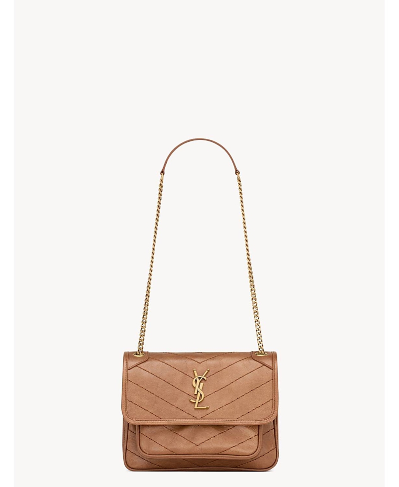 Saint Laurent Niki Baby Bag in Vintage Leather