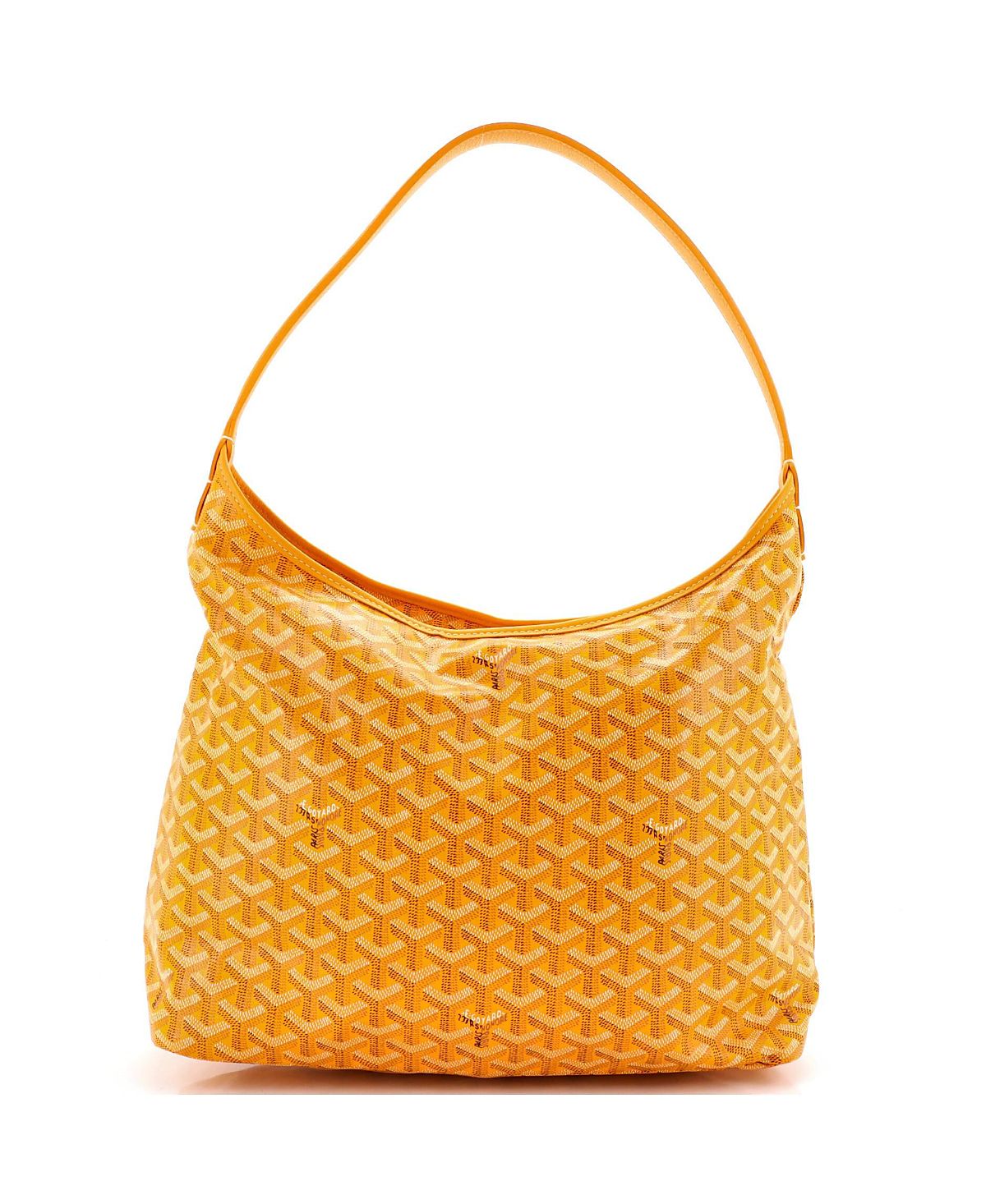 Pre-Owned Goyard Boheme Hobo Coated Canvas